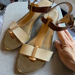 Leather Sandals Size 8